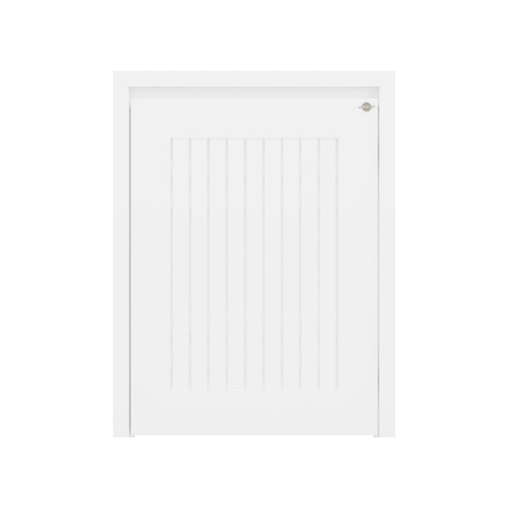 บานถังแก๊สเกล็ดตรง JUPITER GRAND WHITE 57x74 ซม.