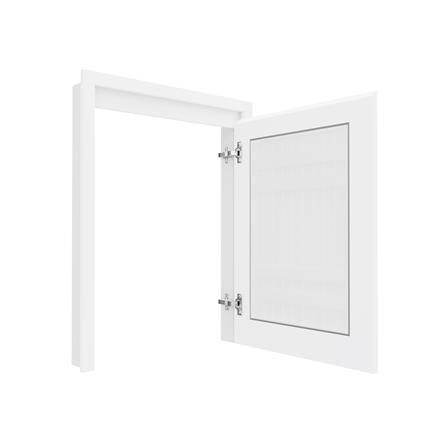 บานถังแก๊สเกล็ดตรง JUPITER GRAND WHITE 57x74 ซม._1