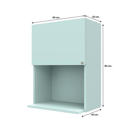 ตู้แขวนเดี่ยวไมโครเวฟ JUPITER GRAND GREEN 60x80 ซม._5