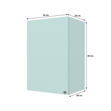 ตู้แขวนเดี่ยว JUPITER GRAND GREEN 40x60 ซม._5