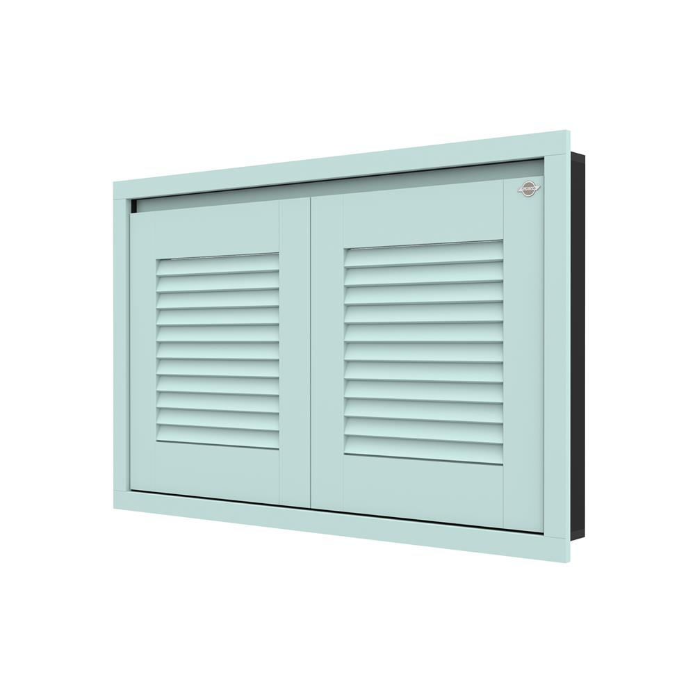 บานใต้เตาเกล็ดนอน JUPITER GRAND GREEN 87x57 ซม.