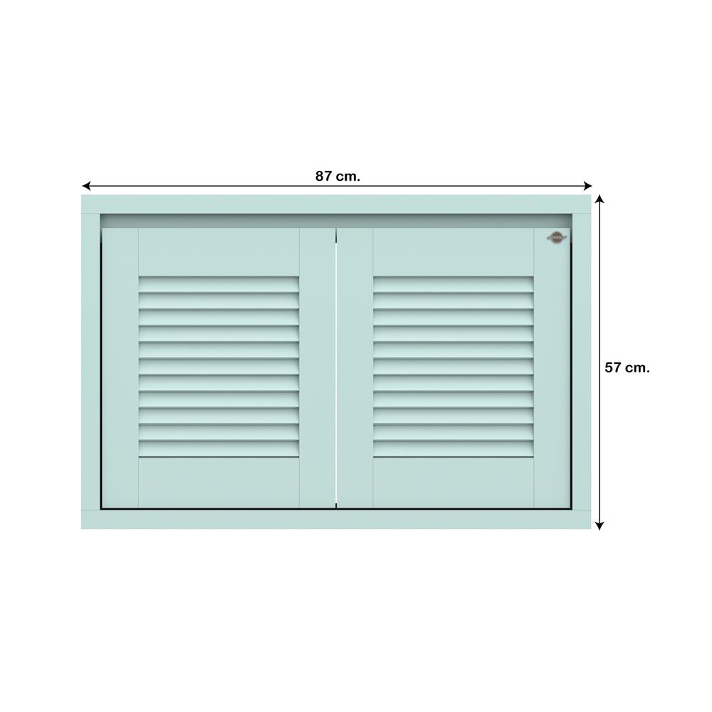 บานใต้เตาเกล็ดนอน JUPITER GRAND GREEN 87x57 ซม.