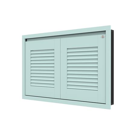 บานใต้เตาเกล็ดนอน JUPITER GRAND GREEN 87x57 ซม._1