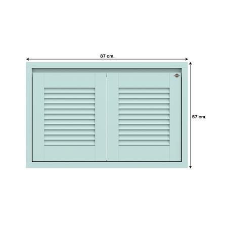 บานใต้เตาเกล็ดนอน JUPITER GRAND GREEN 87x57 ซม._4
