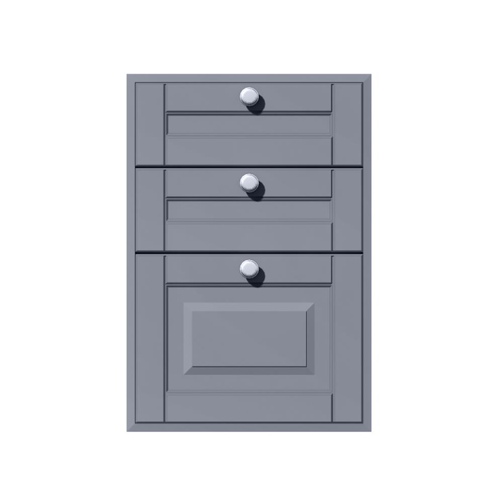 ตู้ลิ้นชัก 3 ชั้น STARMARK ALICE V2 45x66 ซม. สีไทเทเนียม เกรย์