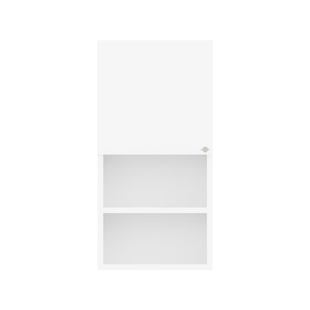 ตู้แขวนเดี่ยวพร้อมช่องโล่ง S1 JUPITER GRAND WHITE 40x80 ซม.