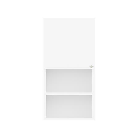 ตู้แขวนเดี่ยวพร้อมช่องโล่ง S1 JUPITER GRAND WHITE 40x80 ซม._0