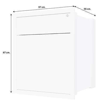 ตู้ลิ้นชัก JUPITER GRAND WHITE 57x67 ซม._5