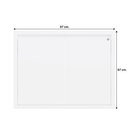 บานซิงค์คู่เรียบ JUPITER GRAND WHITE 87x67 ซม._5