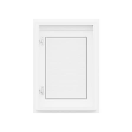 บานซิงค์เดี่ยวเกล็ดนอน JUPITER GRAND WHITE 47x67 ซม._3