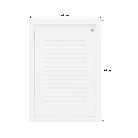 บานซิงค์เดี่ยวเกล็ดนอน JUPITER GRAND WHITE 47x67 ซม._5