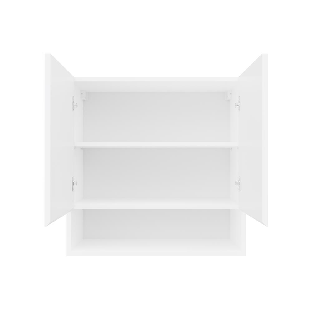 ตู้แขวนคู่พร้อมช่องโล่ง D2 JUPITER GRAND WHITE 80x80 ซม.