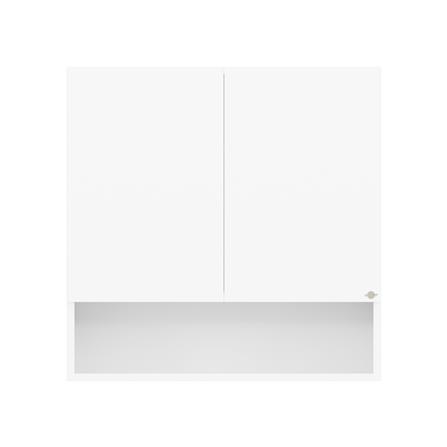 ตู้แขวนคู่พร้อมช่องโล่ง D2 JUPITER GRAND WHITE 80x80 ซม._0