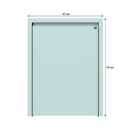 บานถังแก๊สเรียบ JUPITER GRAND GREEN 57x74 ซม._4