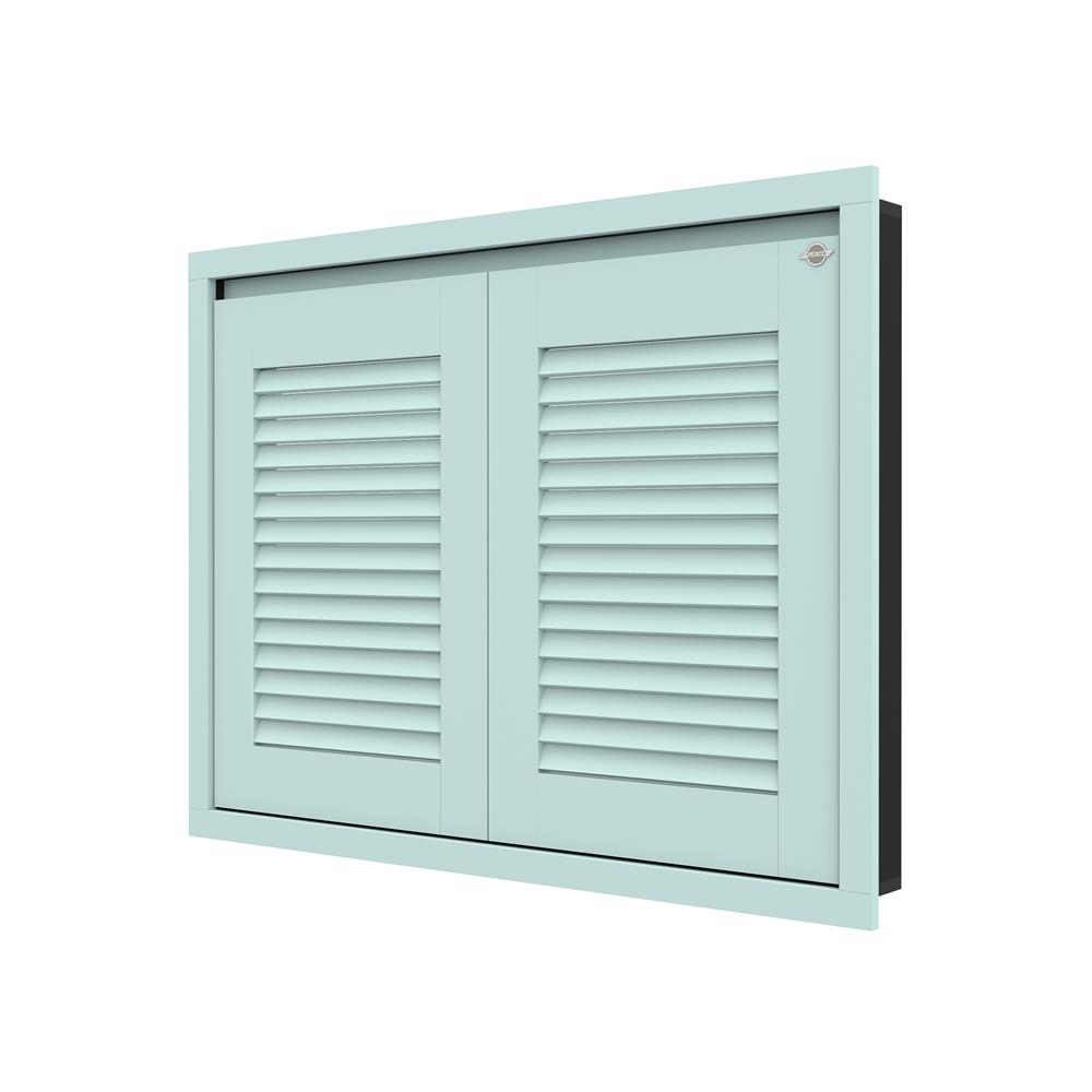 บานซิงค์คู่เกล็ดนอน JUPITER GRAND GREEN 87x67 ซม.