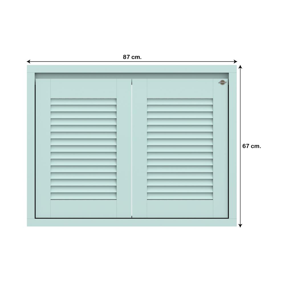 บานซิงค์คู่เกล็ดนอน JUPITER GRAND GREEN 87x67 ซม.