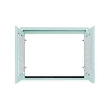 บานซิงค์คู่เกล็ดนอน JUPITER GRAND GREEN 87x67 ซม._2