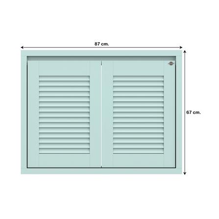 บานซิงค์คู่เกล็ดนอน JUPITER GRAND GREEN 87x67 ซม._5