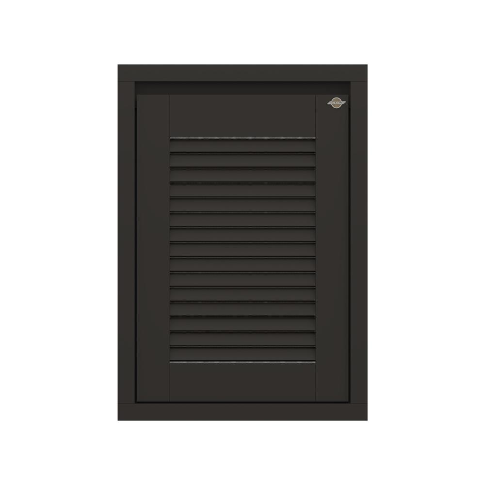 บานซิงค์เดี่ยวเกล็ดนอน JUPITER GRAND BROWN 47x67 ซม.