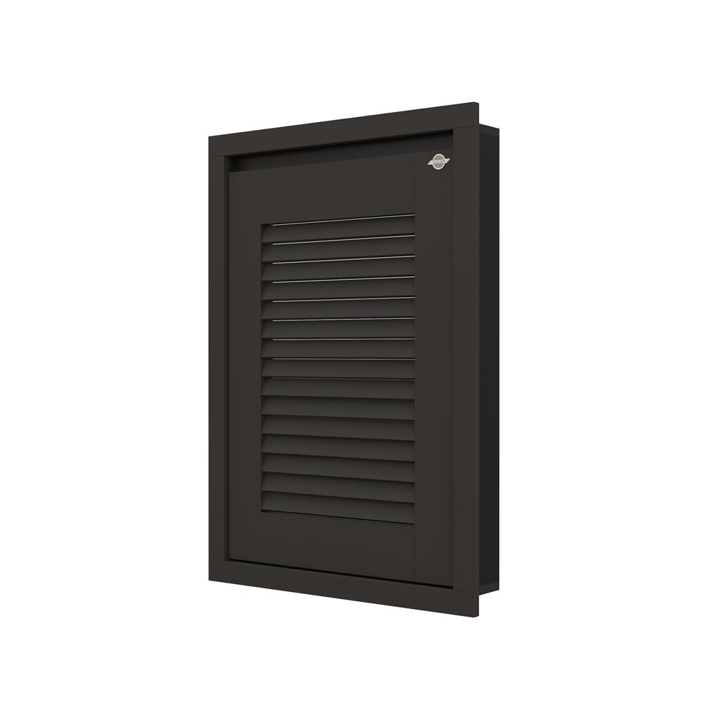 บานซิงค์เดี่ยวเกล็ดนอน JUPITER GRAND BROWN 47x67 ซม.