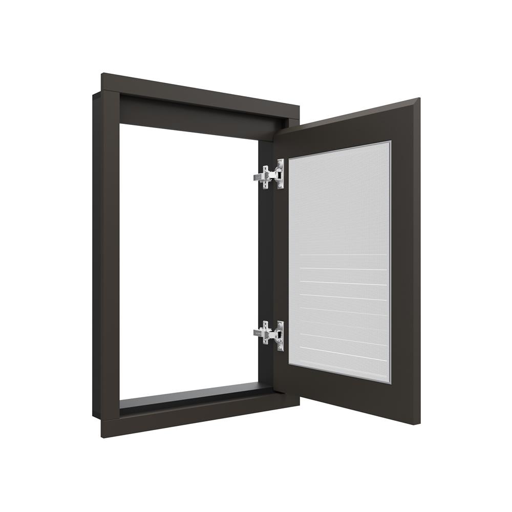 บานซิงค์เดี่ยวเกล็ดนอน JUPITER GRAND BROWN 47x67 ซม.