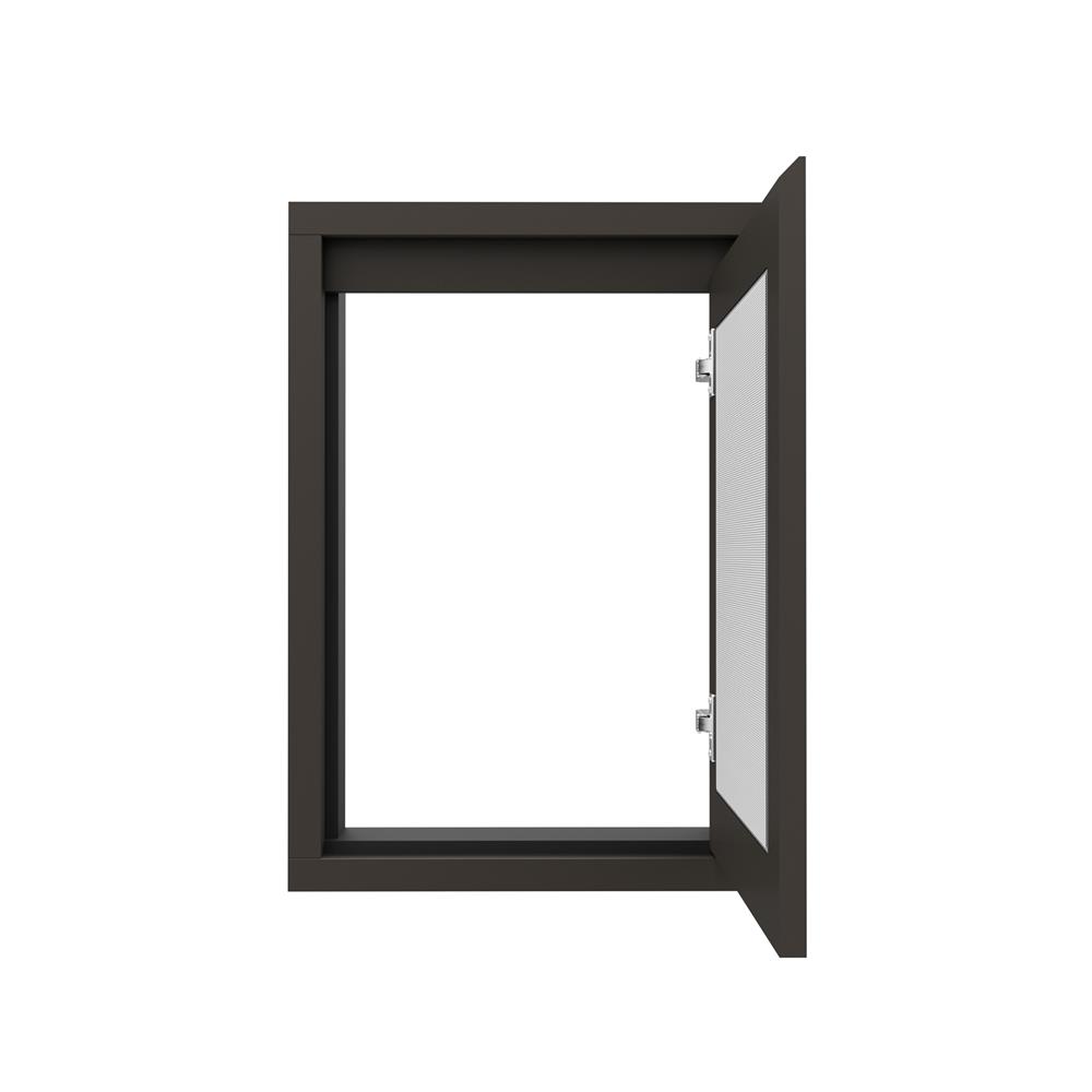 บานซิงค์เดี่ยวเกล็ดนอน JUPITER GRAND BROWN 47x67 ซม.