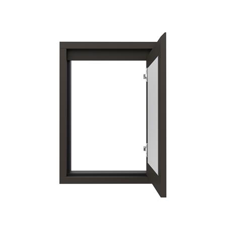 บานซิงค์เดี่ยวเกล็ดนอน JUPITER GRAND BROWN 47x67 ซม._3