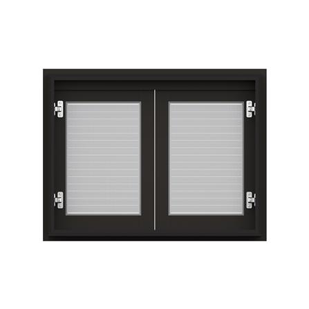 บานซิงค์คู่เกล็ดนอน JUPITER GRAND BROWN 87x67 ซม._3