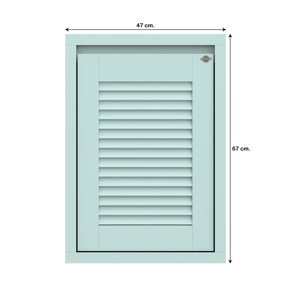 บานซิงค์เดี่ยวเกล็ดนอน JUPITER GRAND GREEN 47x67 ซม.