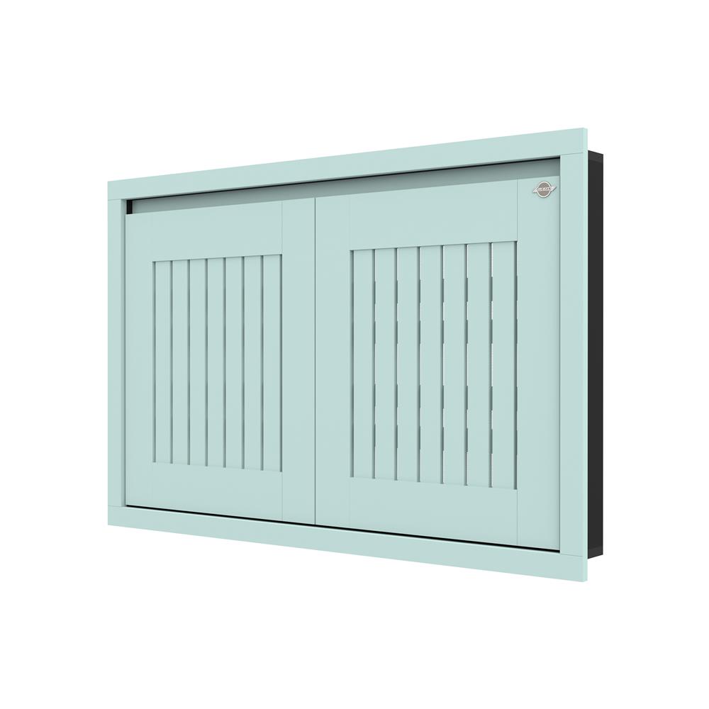 บานใต้เตาเกล็ดตรง JUPITER GRAND GREEN 87x57 ซม.