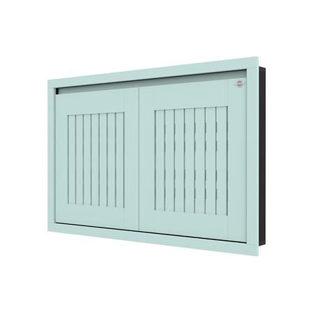 บานใต้เตาเกล็ดตรง JUPITER GRAND GREEN 87x57 ซม._1