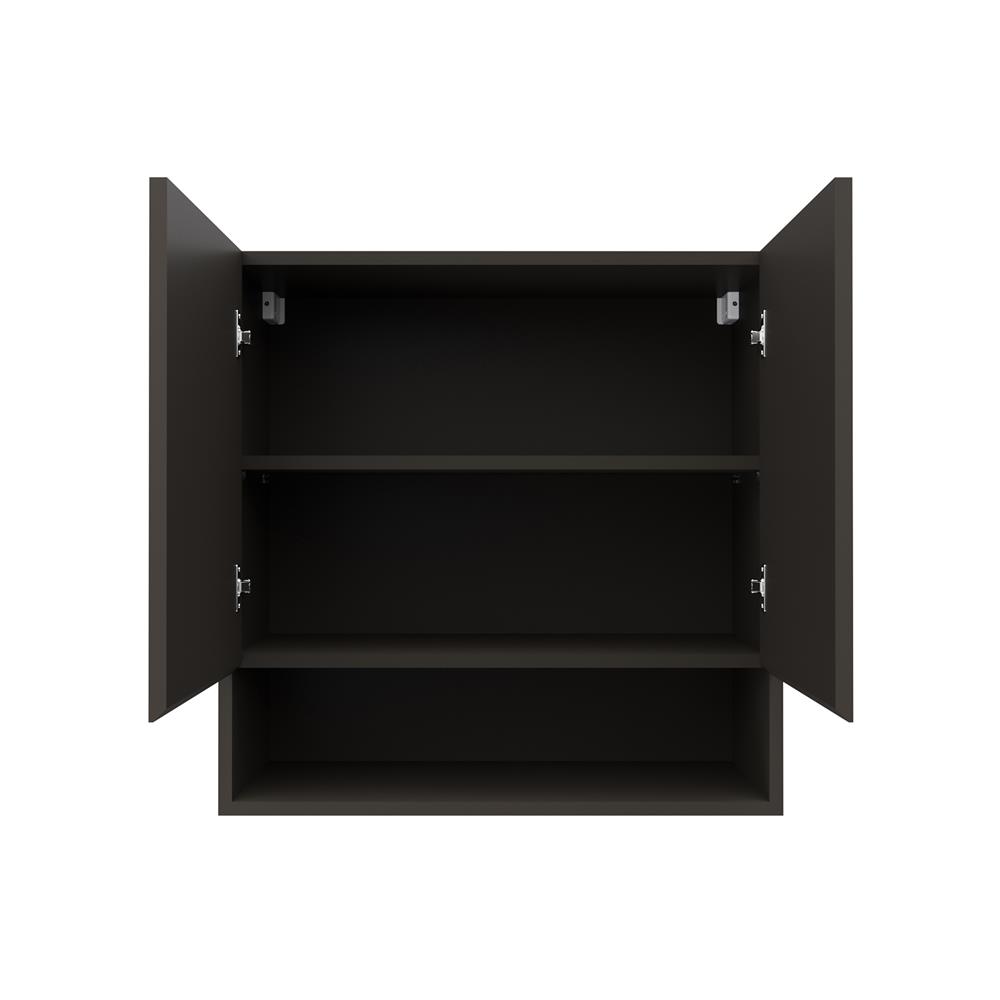ตู้แขวนคู่พร้อมช่องโล่ง D2 JUPITER GRAND BROWN 80x80 ซม.