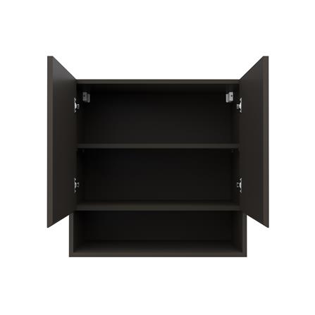 ตู้แขวนคู่พร้อมช่องโล่ง D2 JUPITER GRAND BROWN 80x80 ซม._2