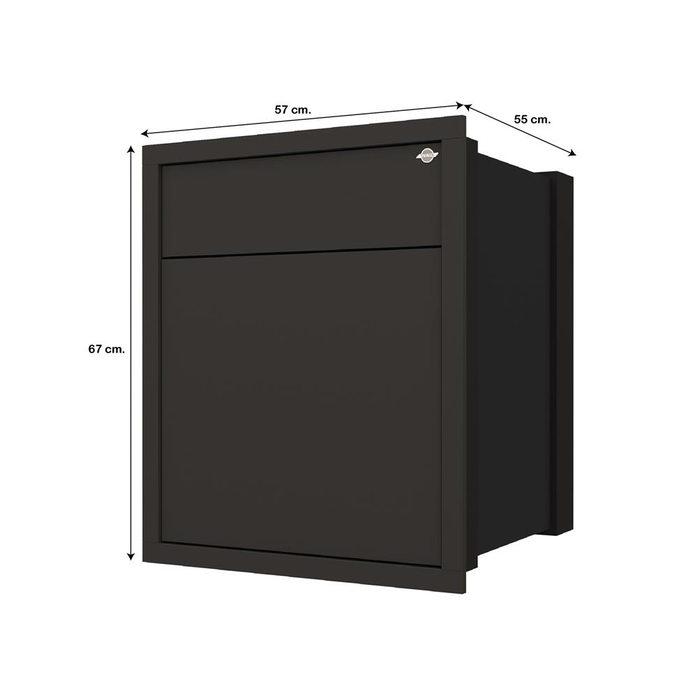 ตู้ลิ้นชัก JUPITER GRAND BROWN 57x67 ซม.