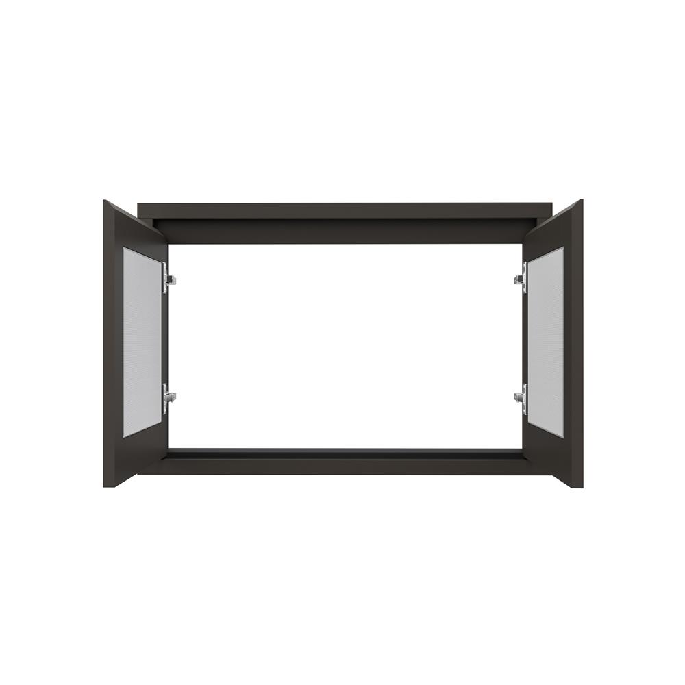 บานใต้เตาเกล็ดนอน JUPITER GRAND BROWN 87x57 ซม.