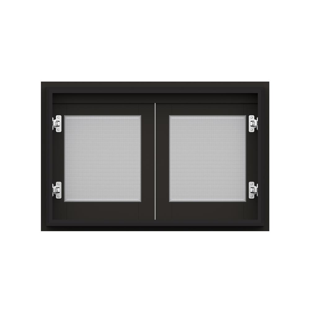 บานใต้เตาเกล็ดนอน JUPITER GRAND BROWN 87x57 ซม.