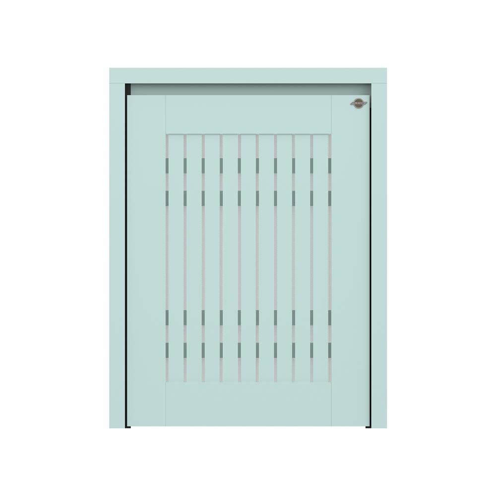 บานถังแก๊สเกล็ดตรง JUPITER GRAND GREEN  57x74 ซม.