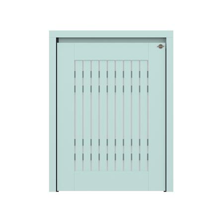 บานถังแก๊สเกล็ดตรง JUPITER GRAND GREEN  57x74 ซม._0