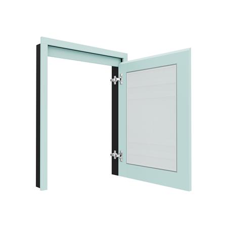 บานถังแก๊สเกล็ดตรง JUPITER GRAND GREEN  57x74 ซม._2