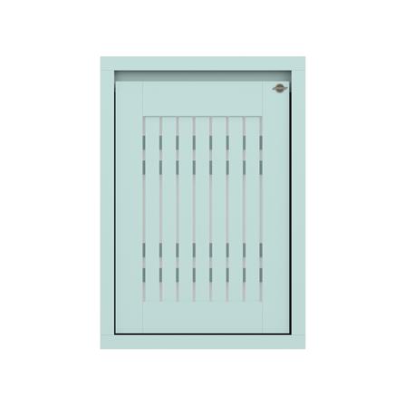 บานซิงค์เดี่ยวเกล็ดตรง JUPITER GRAND GREEN 47x67 ซม._0