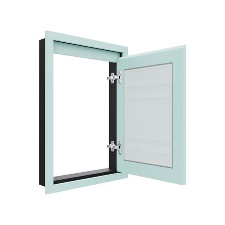 บานซิงค์เดี่ยวเกล็ดตรง JUPITER GRAND GREEN 47x67 ซม._2