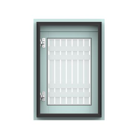 บานซิงค์เดี่ยวเกล็ดตรง JUPITER GRAND GREEN 47x67 ซม._4