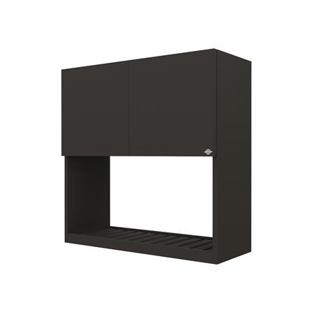 ตู้แขวนคู่คว่ำจาน JUPITER GRAND BROWN 80x80 ซม._1