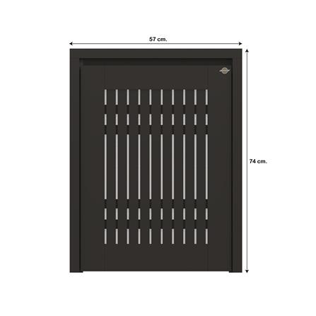 บานถังแก๊สเกล็ดตรง JUPITER GRAND BROWN 57x74 ซม._4