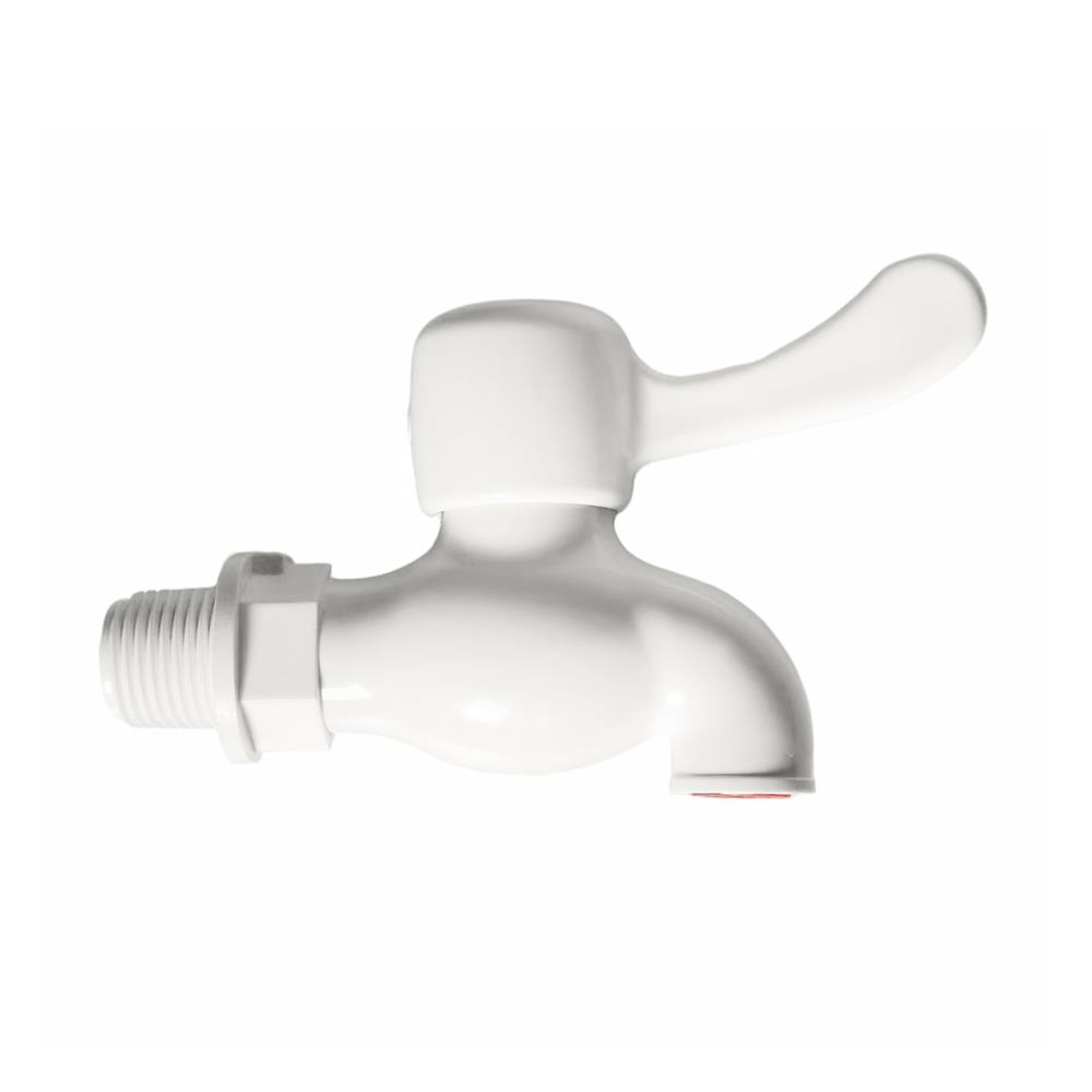 ก๊อกบอล PVC ERA สีขาว 3/4 นิ้ว (2 ชิ้น)