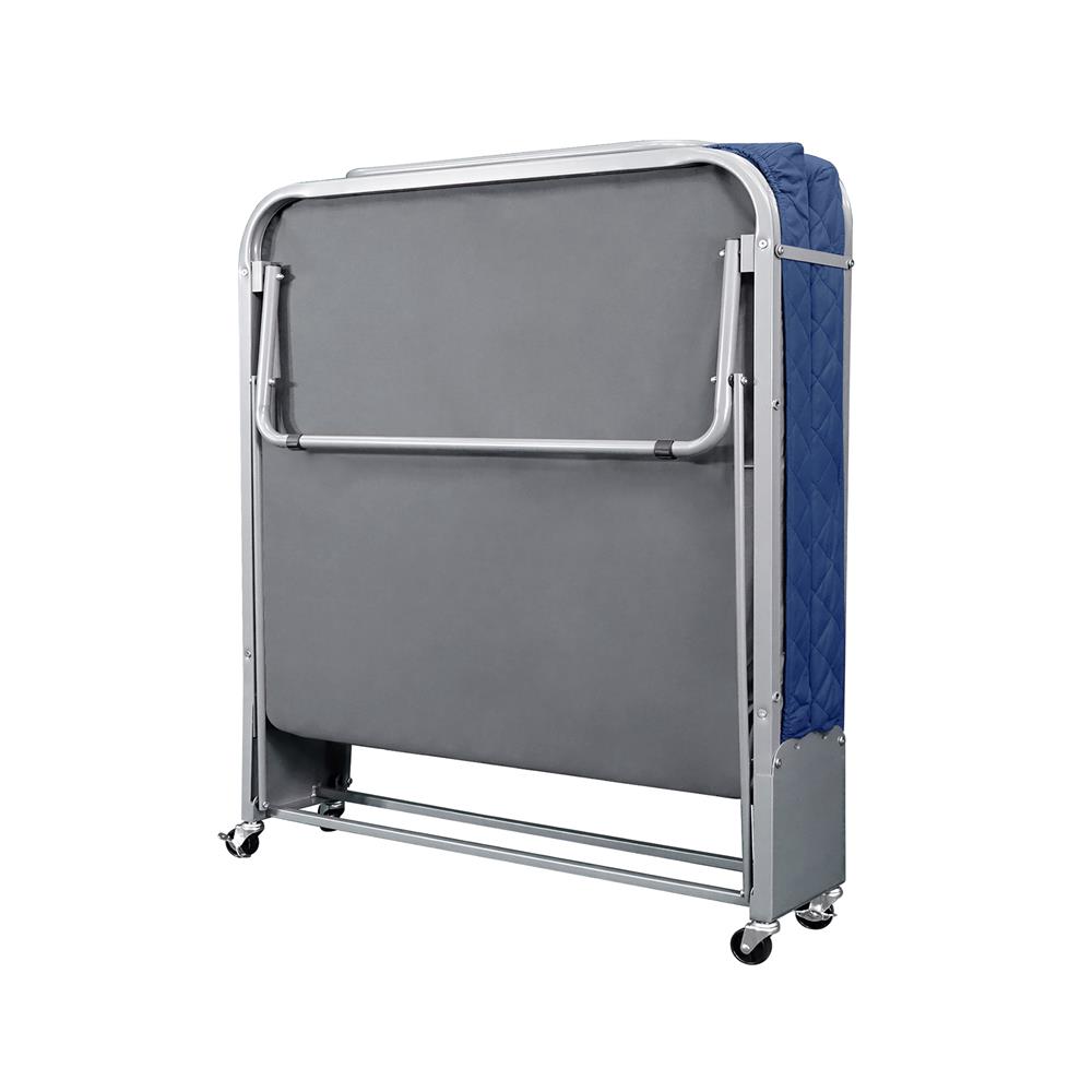 เตียงพับพร้อม TOPPER THAIBULL OLT237-90S 100x190x37 ซม. สี BLUE