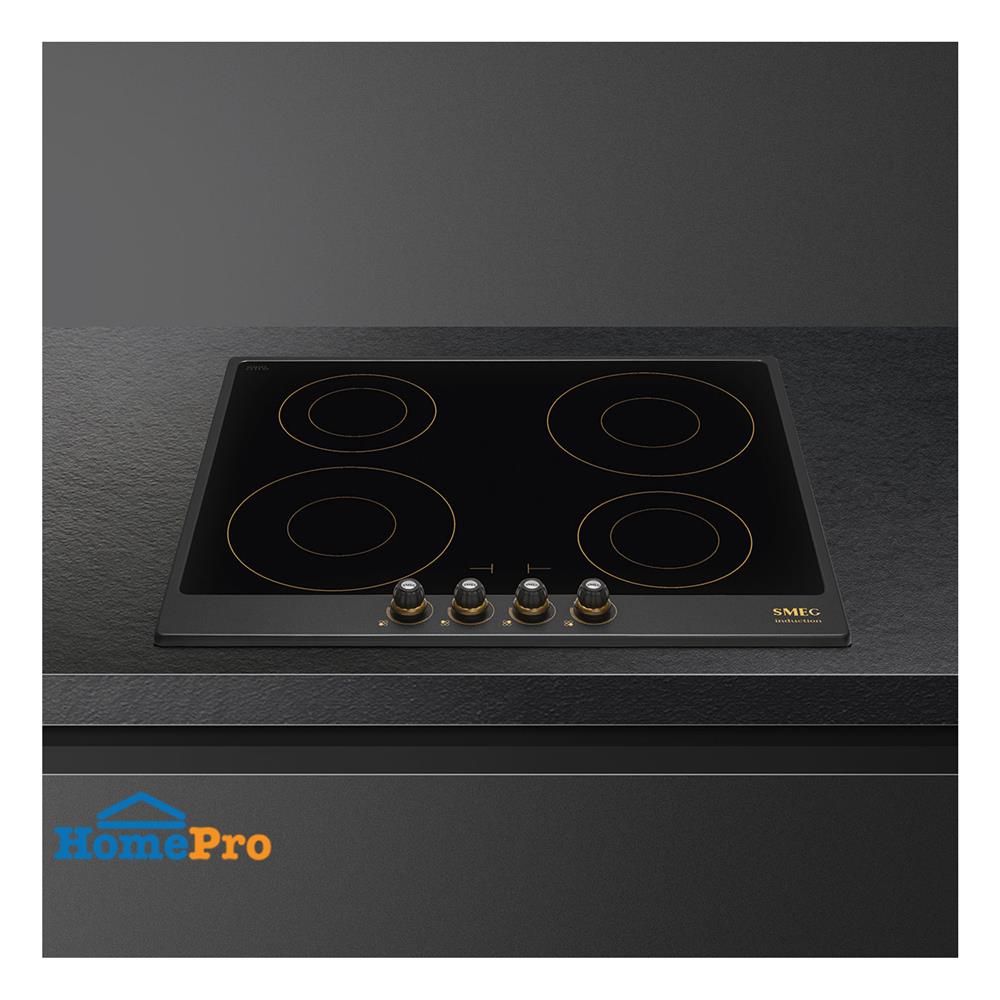 เตาฝัง+เครื่องดูดควัน SMEG SI764AOM+KS89AOE