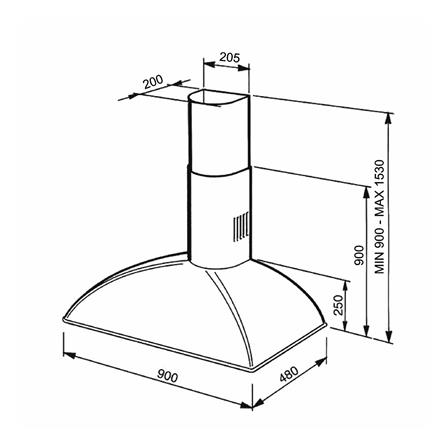 เตาฝัง+เครื่องดูดควัน SMEG SI764AOM+KS89AOE_9