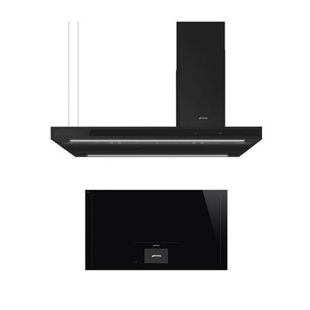 เตาฝัง+เครื่องดูดควัน SMEG SIA1963D+KLTI12L4MB_0