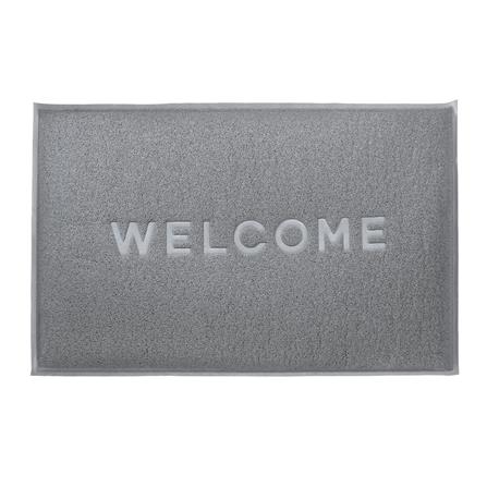 พรมเช็ดเท้าดักฝุ่น HOME LIVING STYLE W.NEO 120X180 ซม. สีเทา_0
